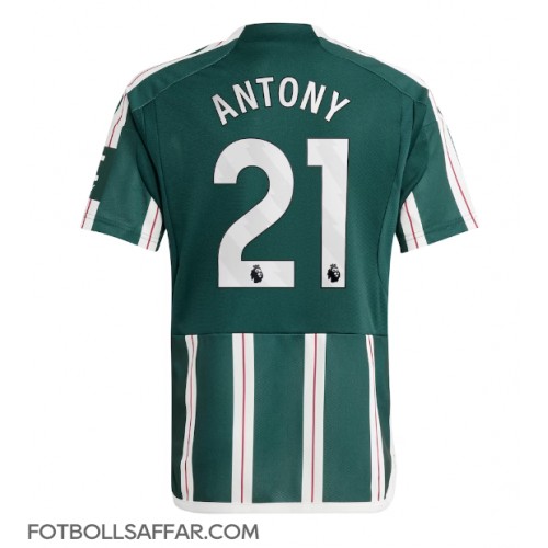 Manchester United Antony #21 Bortatröja 2023-24 Kortärmad